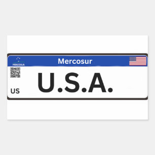 Stickers USA Mercosur
