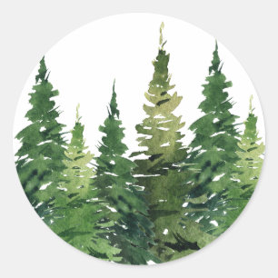 Stickers - Watercolor Forest