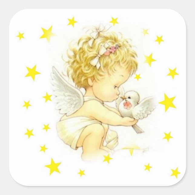 Stickers with angels (Front)