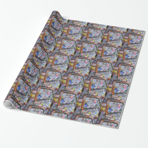 Stickers Wrapping Paper