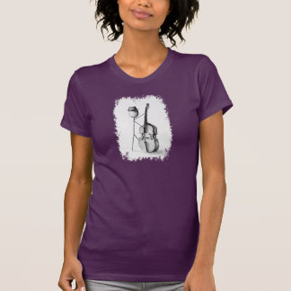 Stickman Bass - Womans T T-Shirt