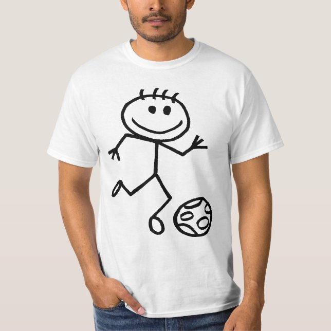 Stickman Football T-Shirt (Front)