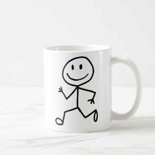 Stickman Runner Coffee Mug