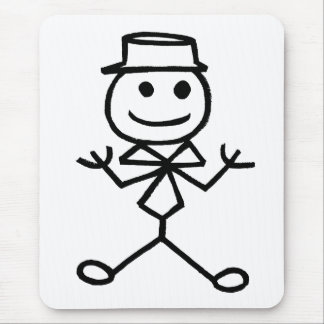 Stickman Showman Mouse Mat