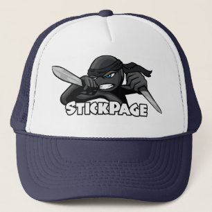 StickPage - Crazy Ninja Trucker Hat