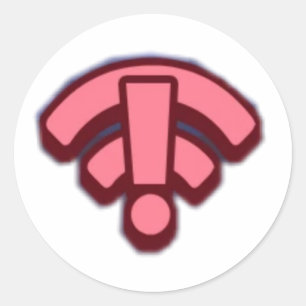 Stickrs in Brawl Stars, a game within a game Classic Round Sticker