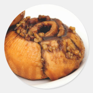 Sticky Bun Classic Round Sticker