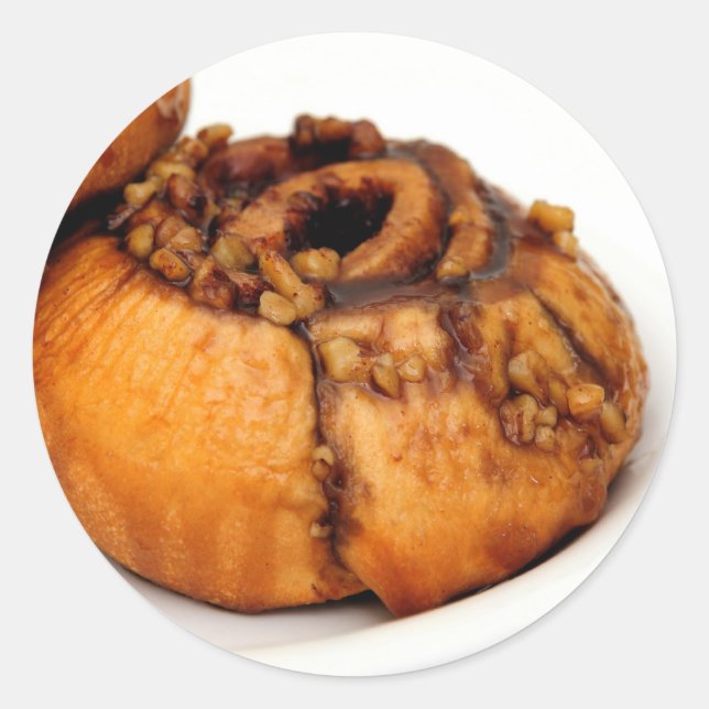 Sticky Bun Classic Round Sticker (Front)