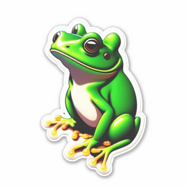 Sticky Frogs Perfect for Scrapbooking (Front)