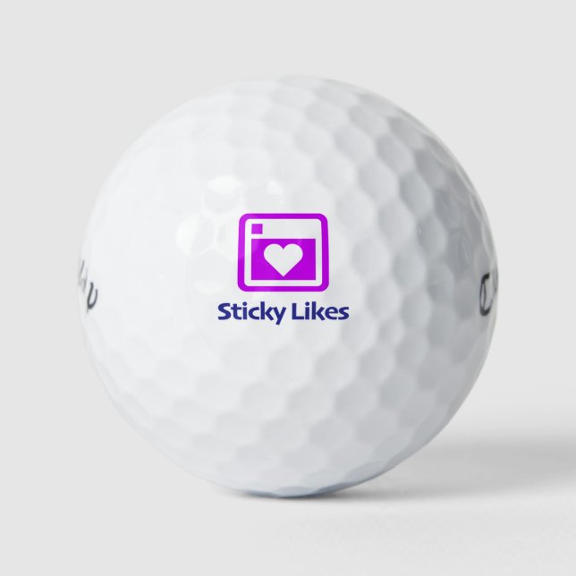 Sticky Golf Balls (Front)