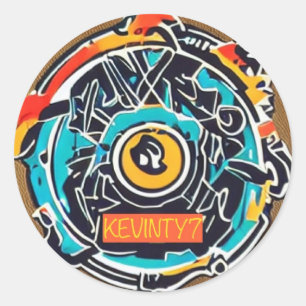 Sticky Kevinty7 Classic Round Sticker