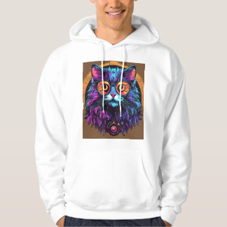 Sticky Kitty–Vibrant Cursive Graffiti Logo T-Shirt Hoodie