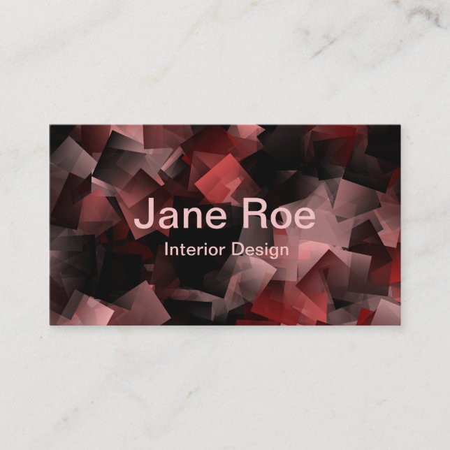 Sticky Notes Rose Business Card (Front)