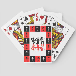 Sticky Playing Cards