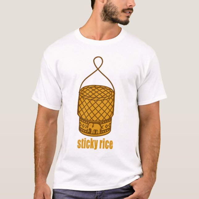 sticky rice basket T-Shirt (Front)