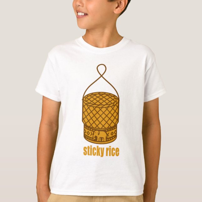 sticky rice basket T-Shirt (Front)