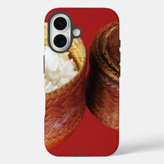 Sticky Rice [Khao Niao] Thai Lao Food Case-Mate iPhone Case (Back)