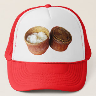 Sticky Rice [Khao Niao] Thai Lao Food Trucker Hat