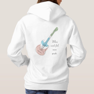Sticky Tunes | hood | Let Music Speak Hoodie