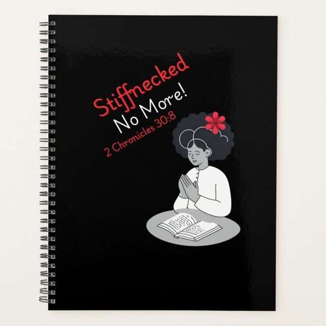 'Stiffnecked No More' Hebrew Israelite Design Planner (Front)