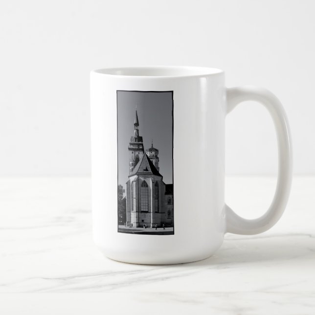 Stifkirche Stuttgart Germany Tasse Coffee Mug (Right)