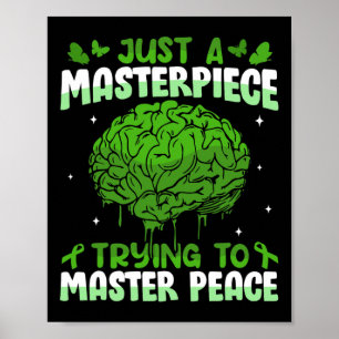 Stigma Mental Health Problems Awareness Mens Poster