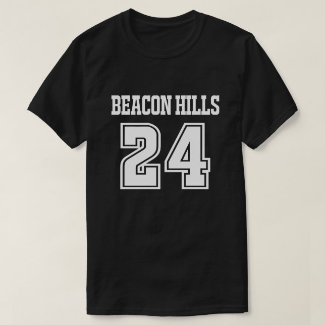 Stiles Stilinski Lacrosse Jersey Front T-Shirt (Design Front)