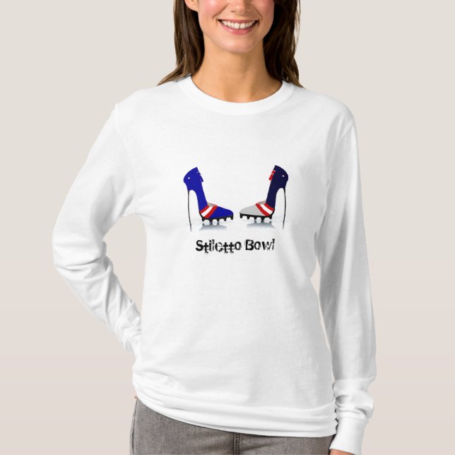 Stiletto Bowl Custom Football Tee (Front)