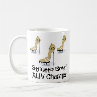 Stiletto Bowl XLIV Saints Champions Mug