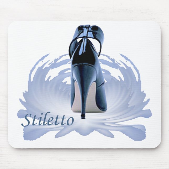 Stiletto on a Pedestal Mouse Mat (Front)
