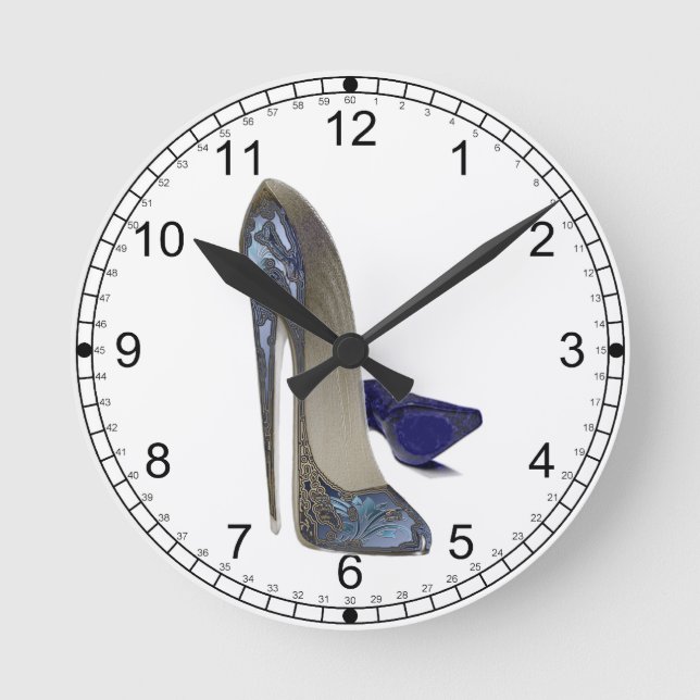 Stiletto Shoe Art Clocks (Front)