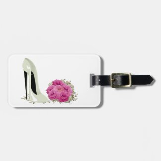 Stiletto Shoe Art Luggage Tags