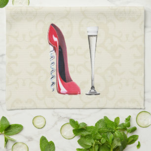 Stiletto Shoe Art Napkins