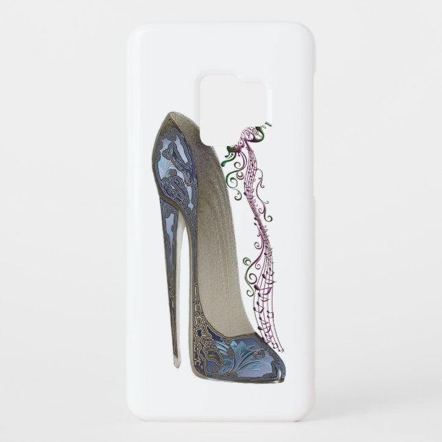 Stiletto Shoe Art Speck Cases (Back)