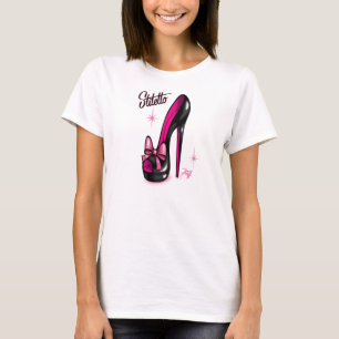 Stiletto Shoe Tee Shirt by Fluff