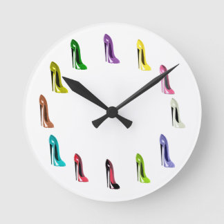 Stiletto Shoes Art Galore Clock