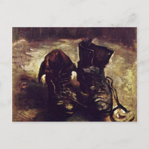 Still A Pair Of Shoes By Vincent Van Gogh Postcard
