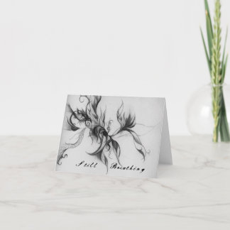 Still Breathing note card w/ envelope