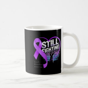 Still Fighting Suicide Prevention Awareness Purple Coffee Mug