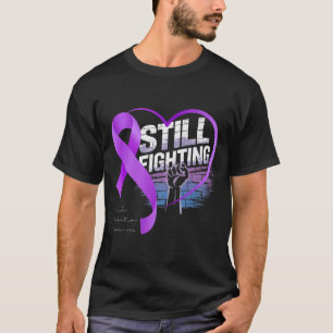 Still Fighting Suicide Prevention Awareness Purple T-Shirt
