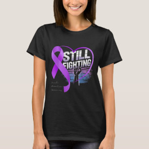 Still Fighting Suicide Prevention Awareness Purple T-Shirt