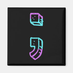Still Fighting Suicide Prevention Awareness Semico Magnet