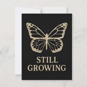 Still Growing Butterfly - Self Love and Healing Postcard