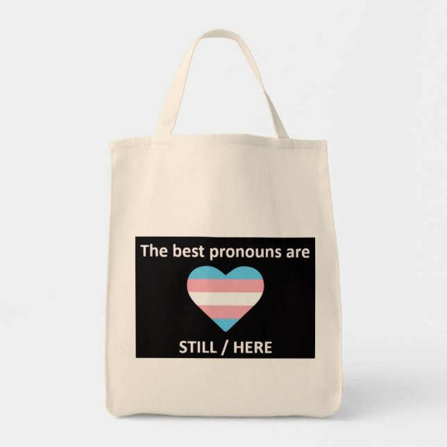 Still Here Tote Bag (Front)