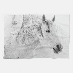 Still Horse Kitchen Towel