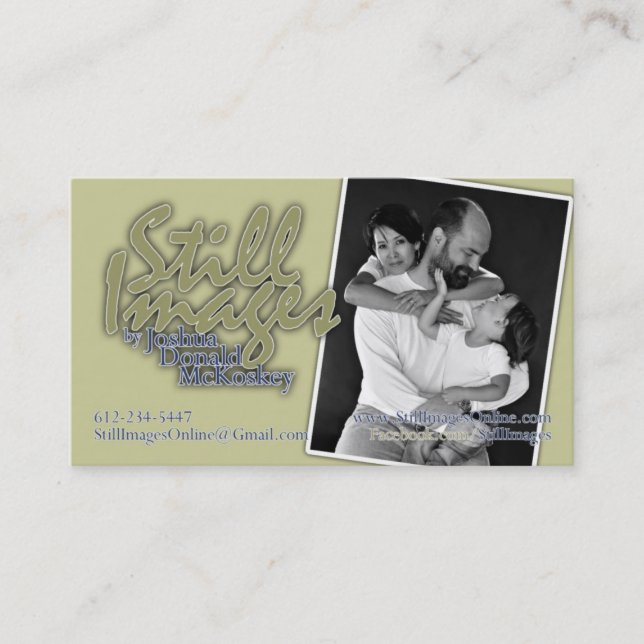 Still Images Business Cards (Front)