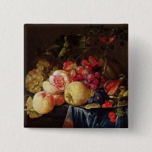 Still Life 15 Cm Square Badge
