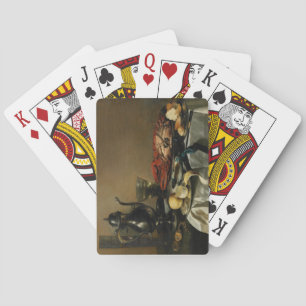 Still Life, 1643 (oil on panel) Playing Cards