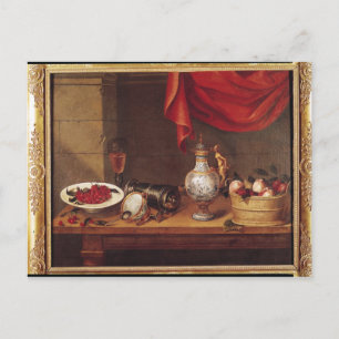 Still Life, 1653 Postcard