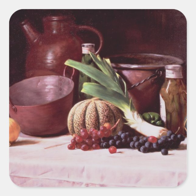 Still Life, 1909 Square Sticker (Front)